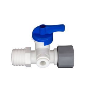 Wholesale Plastic Fittings Water Purifiers 1/4'' Hand Valve For RO Spare Parts