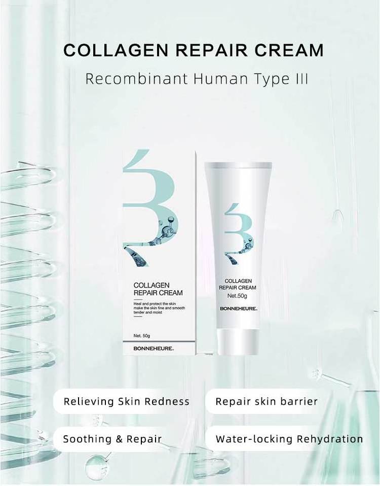 Relieving Redness Sensitive Dry Skin Moisturizing Anti Wrinkle Anti Aging Moisturizer Collagen Repair Cream for Face