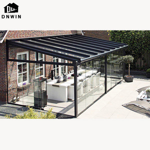 Factory customized villa four season outdoor garden aluminium glass house