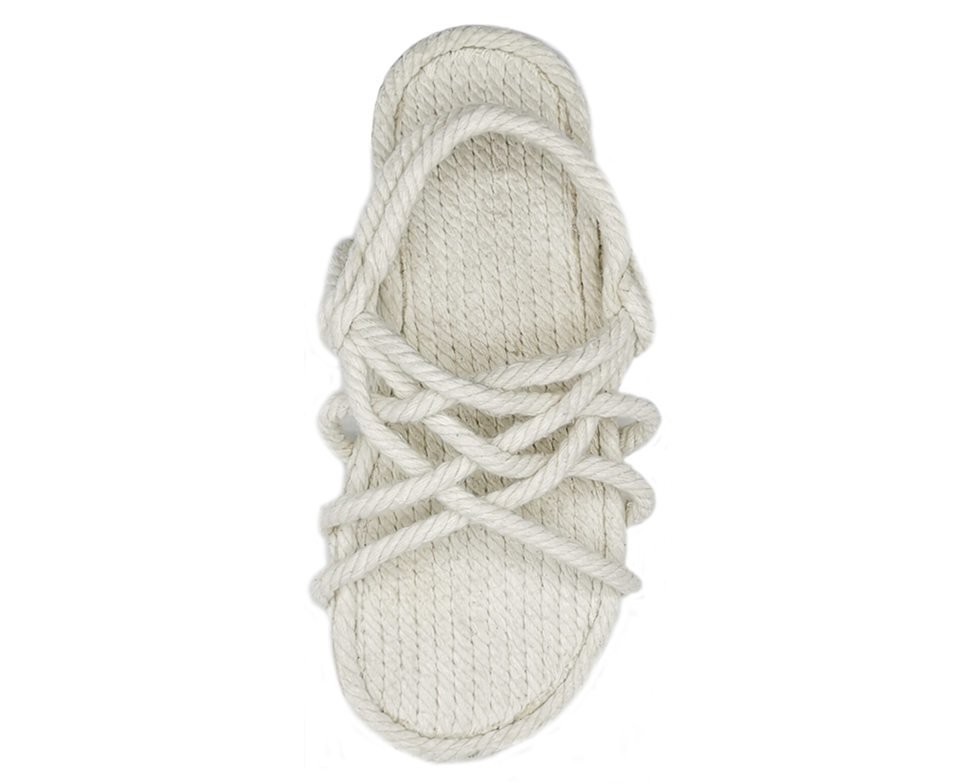 Handmade Hemp Soft Cotton Unisex Rope Sandals (OEM own brand/logo and packaging)