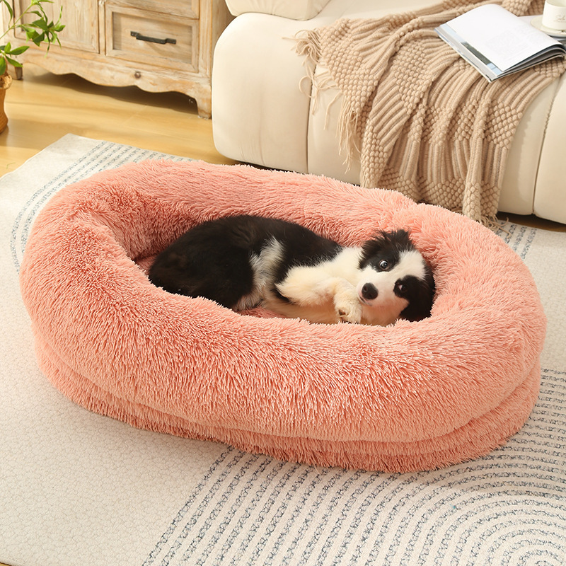 Waterproof Dog Bed with Anti-Slip Bottom Washable Cat Bed House Removable Bed for Dog