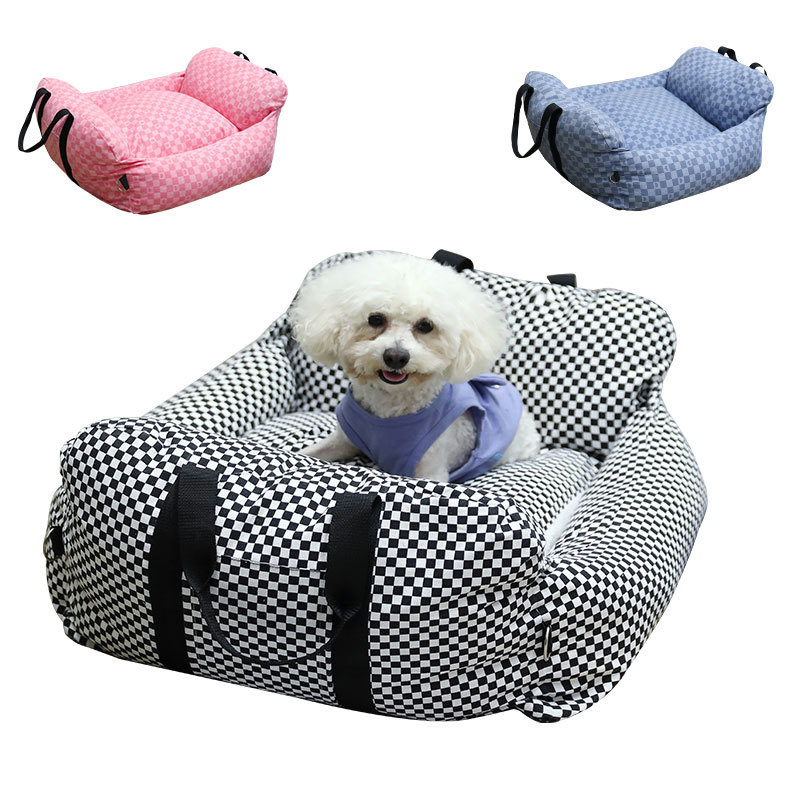 Hot Sale Car Kennel for Dogs High Quality Car Sofa Cushion Soft Cozy Pet Mats Safe Seat Dog Bed Pet Supplies Factory Wholesale