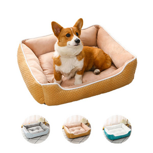 Dog Bed with Anti-Slip Bottom Waterproof Cat Bed House Soft  Warm Dog Bed Custom