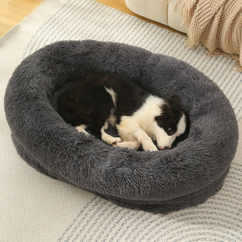 Waterproof Dog Bed with Anti-Slip Bottom Washable Cat Bed House Removable Bed for Dog