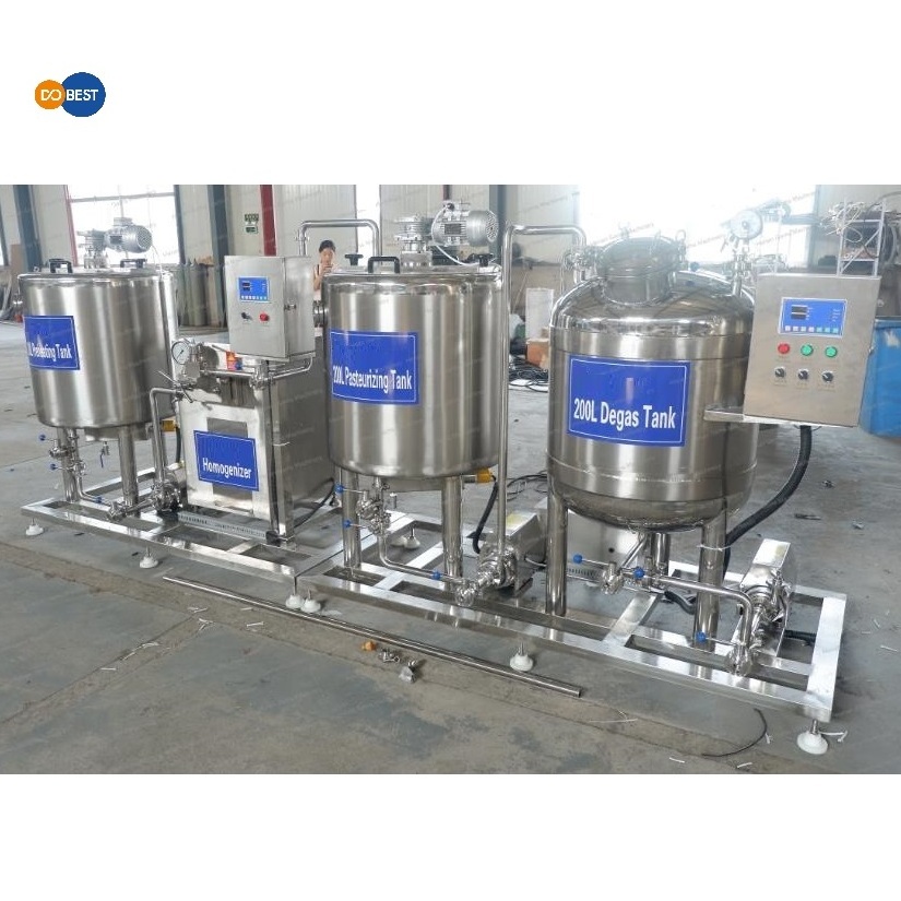 2022 DOBEST dairy milk production line dry powder milk making machine/baby formula milk powder yogurt processing line