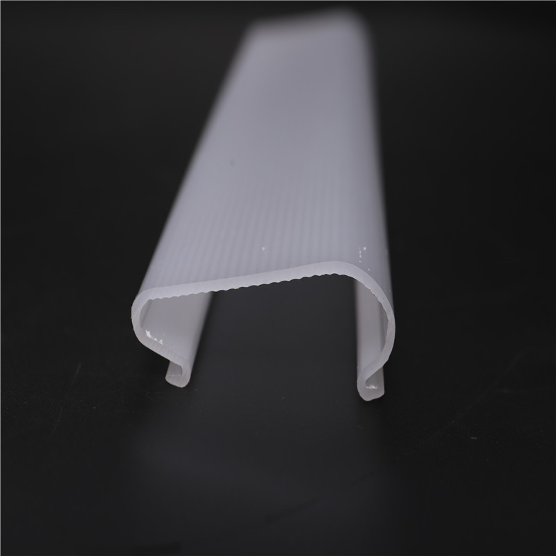 Extrusion PC Diffuser plastic lampshade Material LED light cover for Home lighting