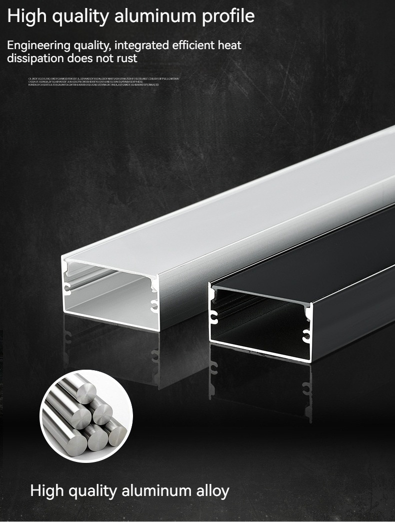 Led Aluminum Profile Light For Plaster Board Channel Skirting