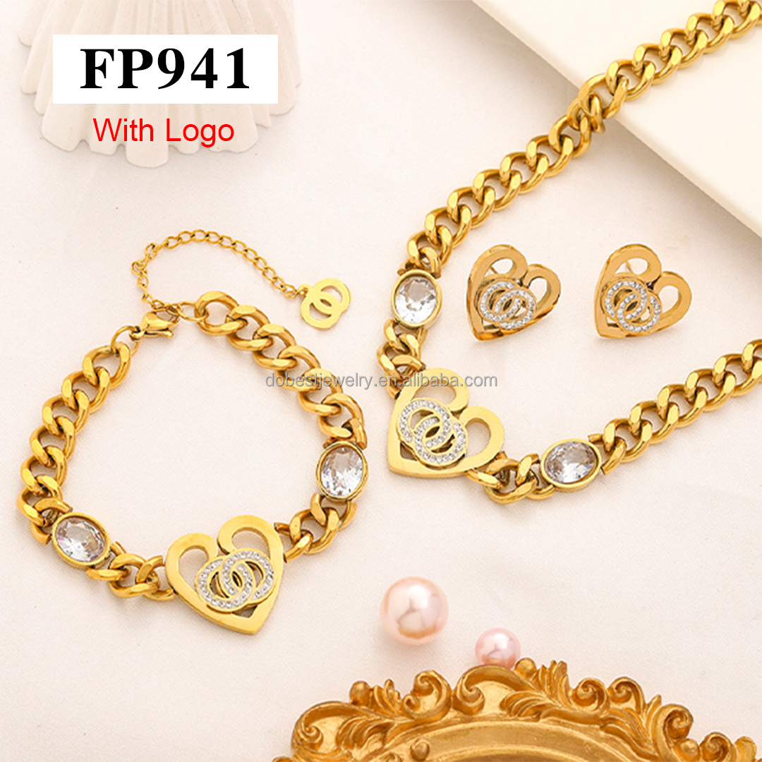 Designer Jewelry Famous Brand Double G CC Necklace Wholesale Inspired Designer Necklace Women Luxury Jewelry