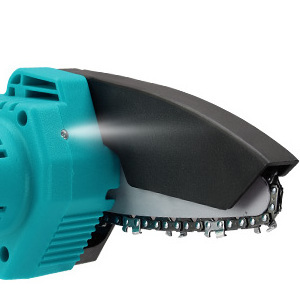 Hot sale 4/6 inch brushless chain saw 20v seghe a catena electric cordless mini pruning chainsaw with battery rechargeable