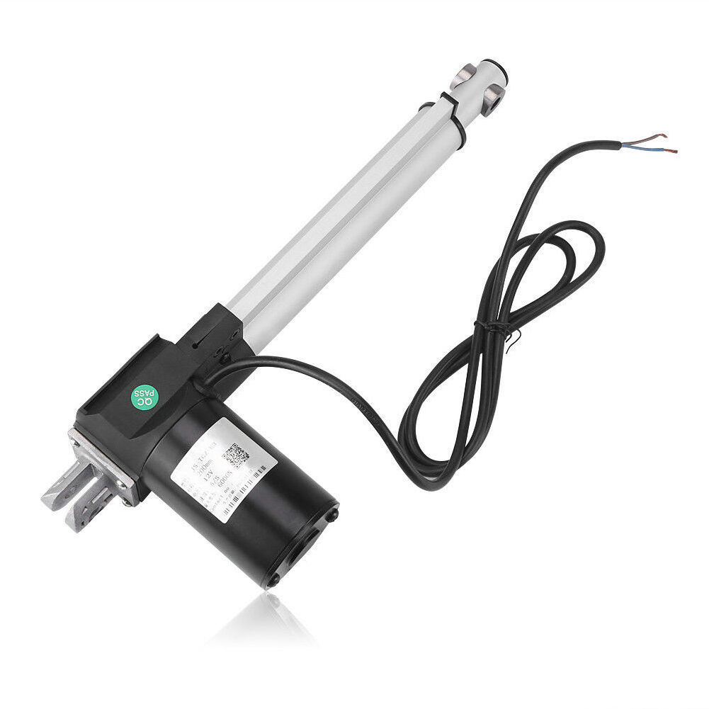 DC motor 12v electric drive pusher, mini brush motor with limit switch IP42 linear actuator