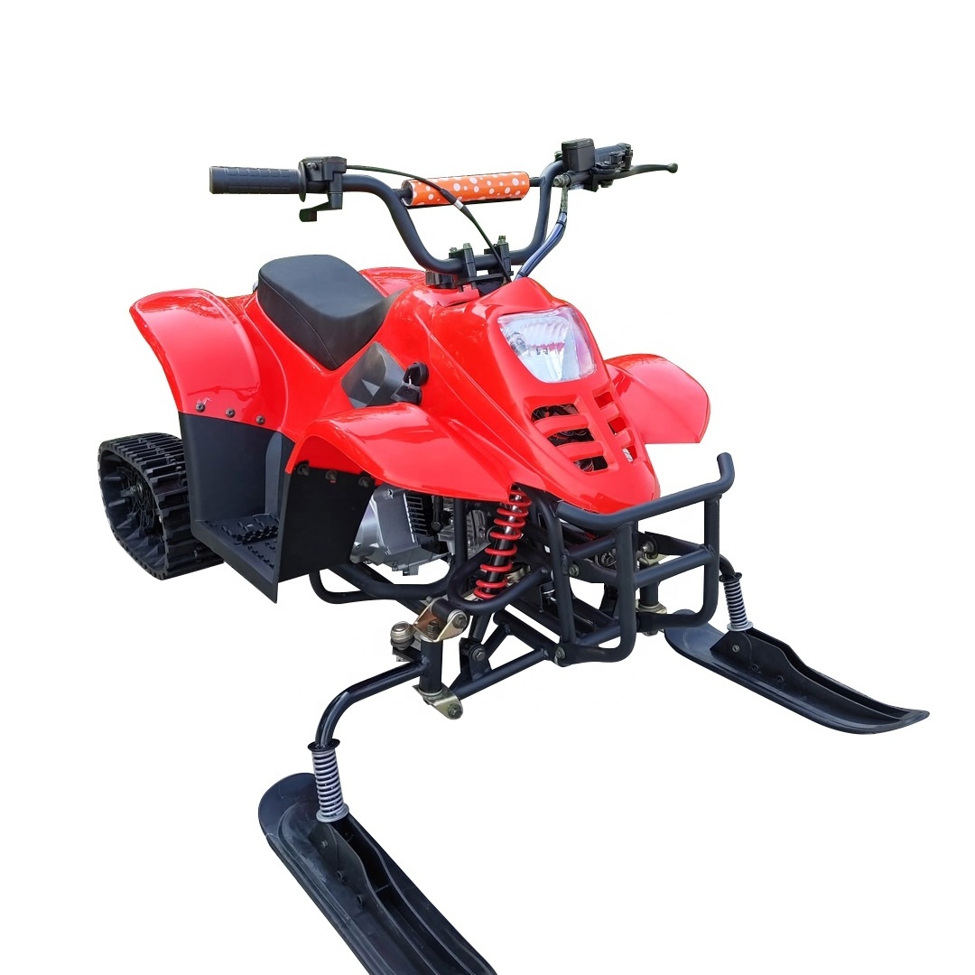 2024 Brand New Gasoline Sonw Scooter 500cc mini Snowmobile Differ Size Ski Snow Motorcycle for adults&child