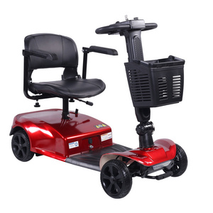 Wholesale Powerful Four-wheel Long Range Handicapped Electric Mobility Scooter For Adult Golf Cart