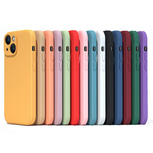 For iPhone 15 Case Custom Matte TPU Silicone Protection Cover Cell Phone Case For iPhone 15 14 Pro Max 15 Plus 14 Pro