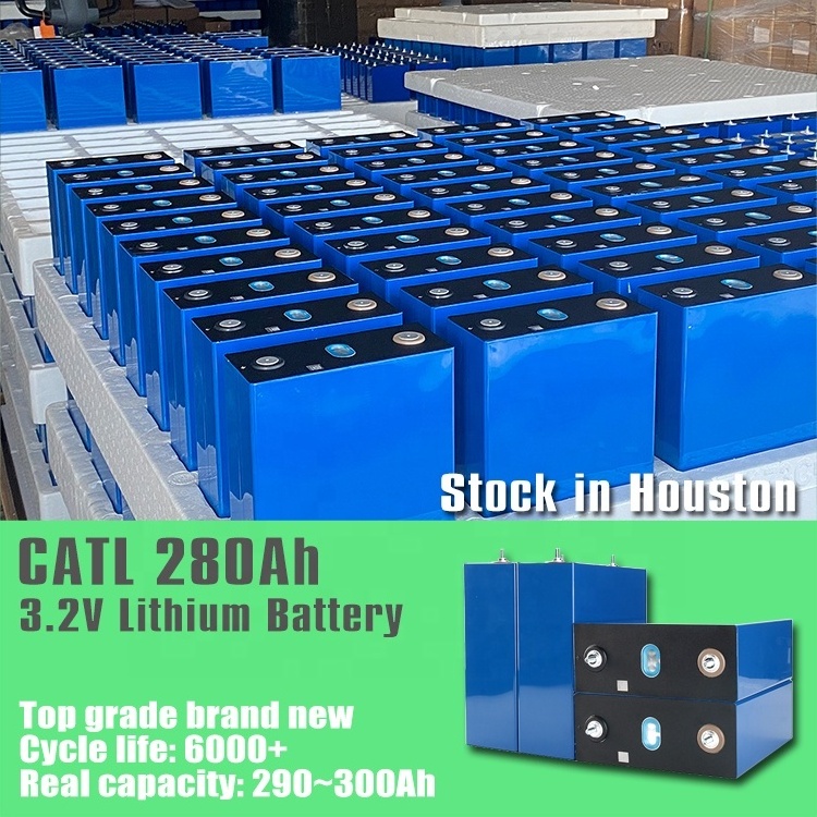 Docan USA stock Best CATL 280Ah 290Ah 310Ah Lithium Sodium Solar Lifepo4 Cell Battery Off Grid Solar Energy Battery 310Ah 320Ah