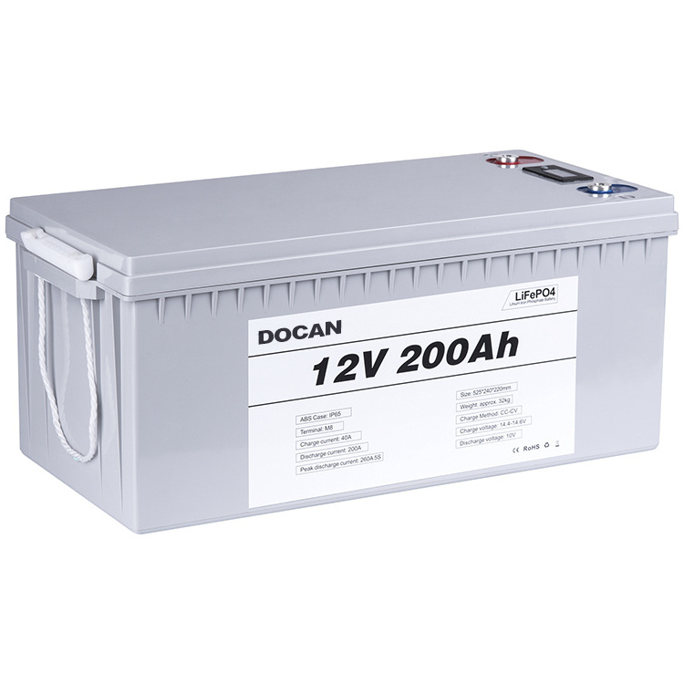 RV/UPS/SOLAR 12V 24V 36V 48V 72V 300V 18Ah 36AH 50Ah 100Ah 200Ah 300Ah 400Ah Lithium Iron Phosphate Batteries LifePO4 Battery