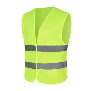 Safety Clothing Hi Vis Warning Vest Safety Waistcoat Reflective HighVisibility Vest CE EN20471 Class 2 brerathable and durable