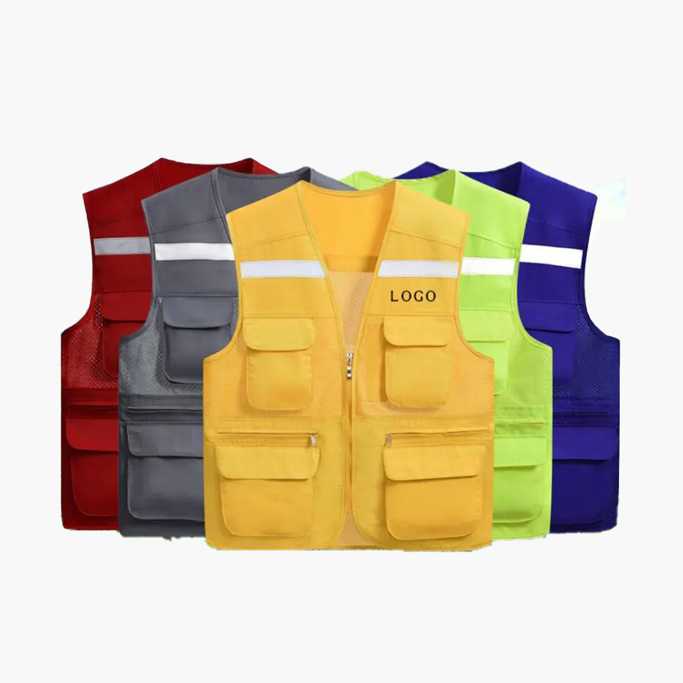 Mesh Safety Vest wo Reflective - LXL (3A Safety) Hi Vest Safety Viz Waistcoat Vis High Visibility Reflective Jacket Work