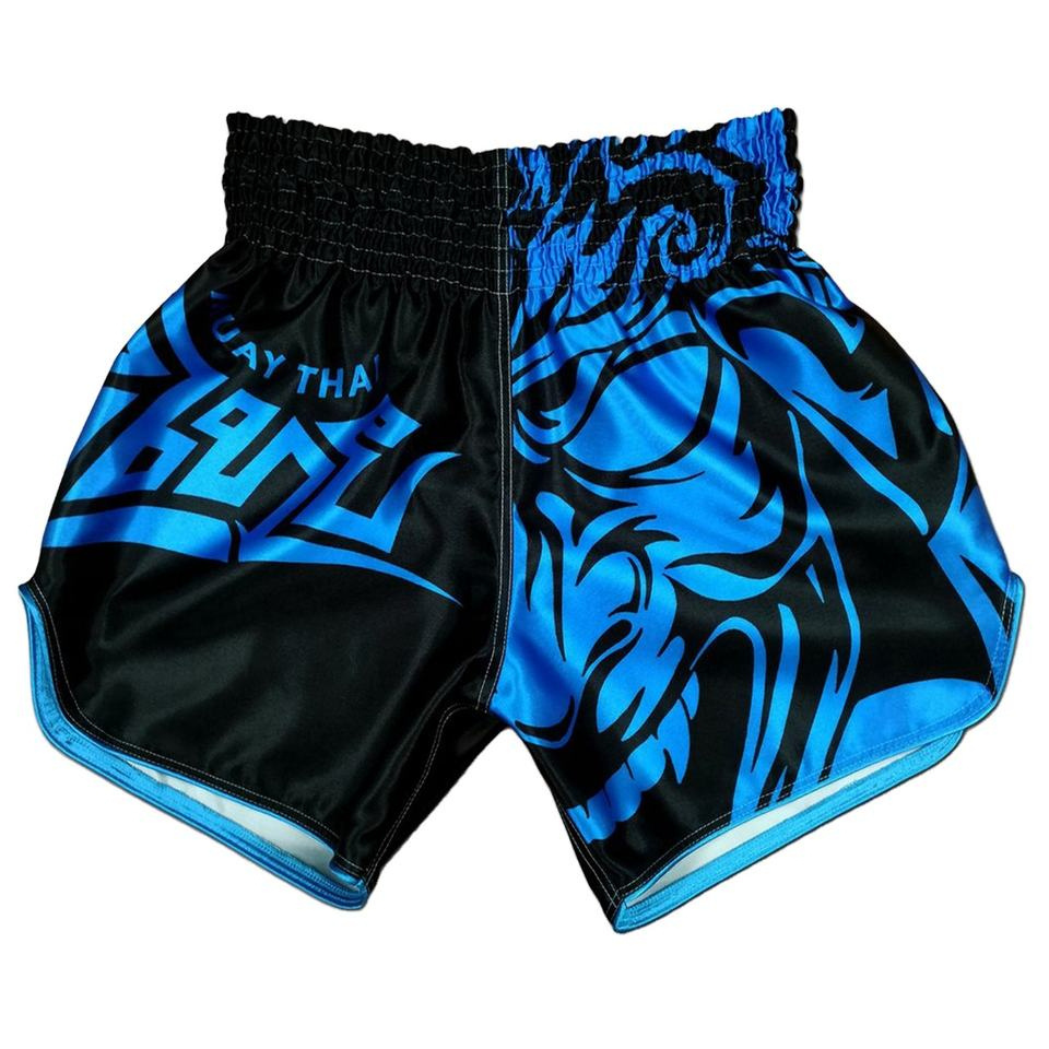 High Quality 100% Polyester Muay Thai Short Make Your Own MMA Shorts Fighting Shorts Muay Thai Shorts made in Pakistan OEM