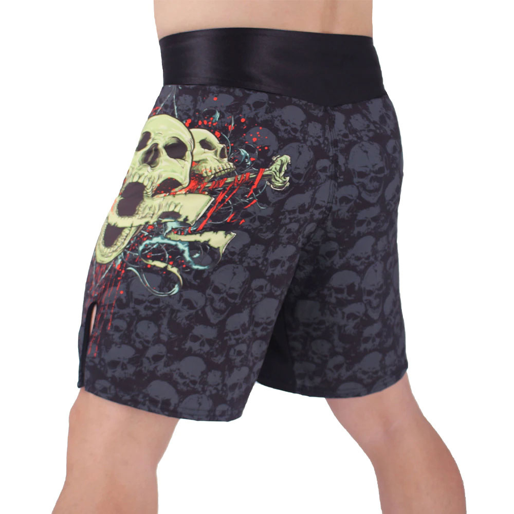 Design Your Own Logo 2024 Fully Customized Printed MMA Shorts Factory Direct Supplier Comfortable MMA Shorts OEM Low Price Short