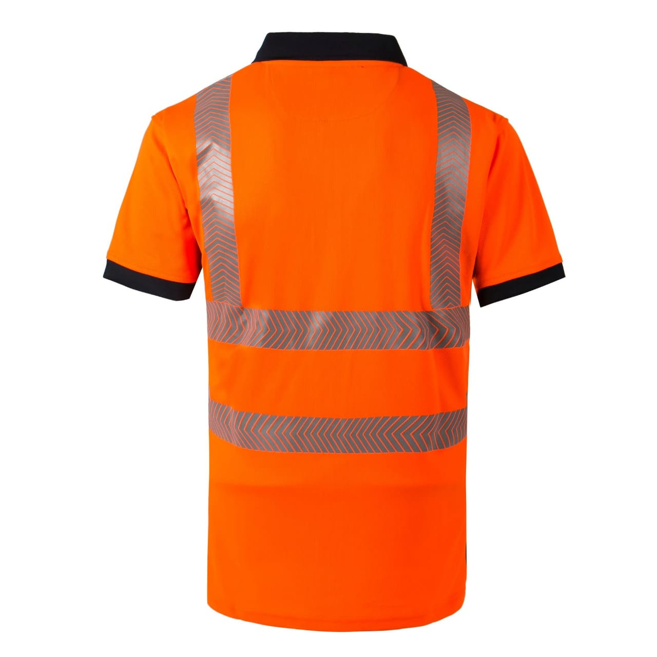 wholesale Safety Short Sleeves Polo Shirt Hi-viz Work Wear t Shirts with Pockets Reflective Construction for Women and Men