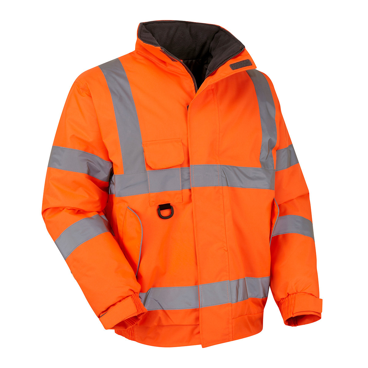 New Arrival 2024 High Visibility Men's Workwear Jacket High Visibility Bomber Parka Waterproof Jacket Men's Custom Made