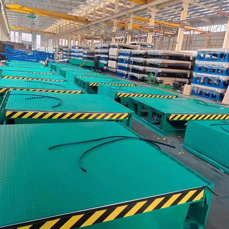 Factory Price 6-20Ton Fixed Hydraulic Loading Platform Yard Ramp Container Forklift Dock Leveller