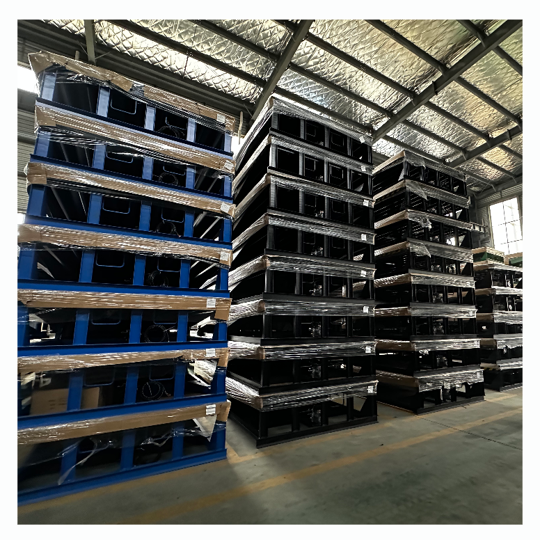 New Stationary Hydraulic Dock Leveller Truck Unloading Cargo Forklift Use Pump Motor Farms Loading Dock Ramp