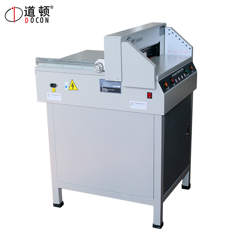 DC-8450VG Electric Paper Cutter with LCD screen electric guillotine High cost performance A3 size