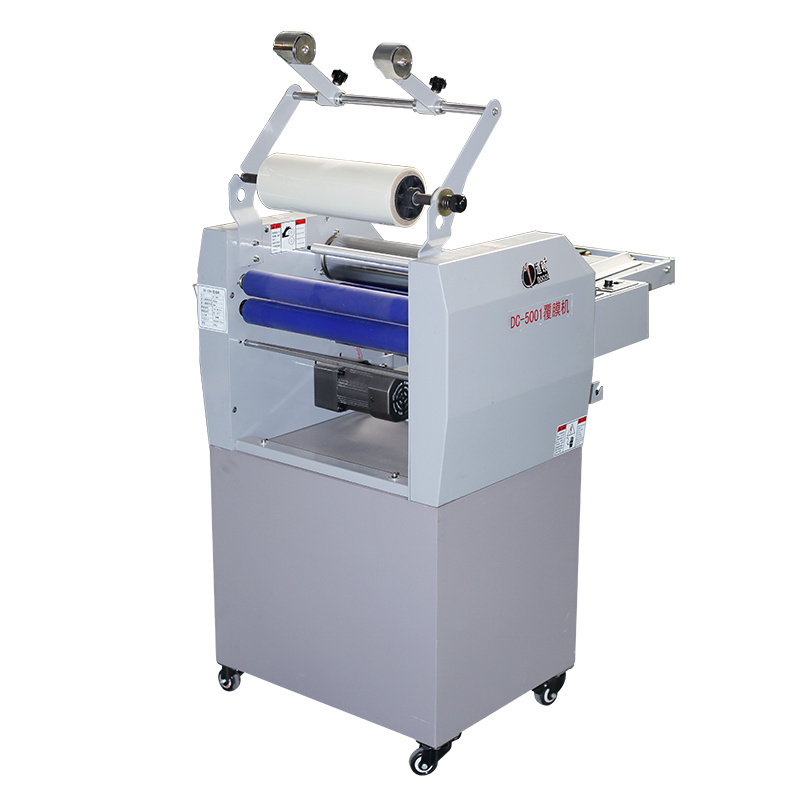 DC-5001 Cold and Hot Laminating Machine Single and Double Side Laminator for Book