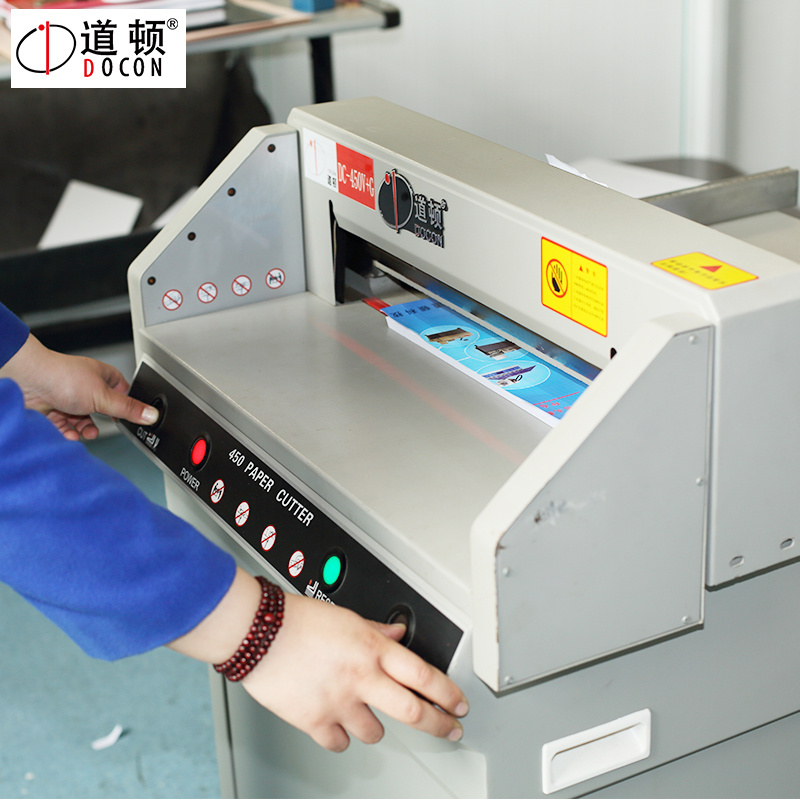 DC-8450VG A3 size Electric Paper Cutter Electric Paper Guillotine for Printing Shop