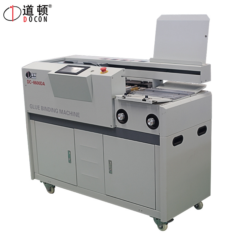 DC-8600DA  automatic hot melt glue book binding machine