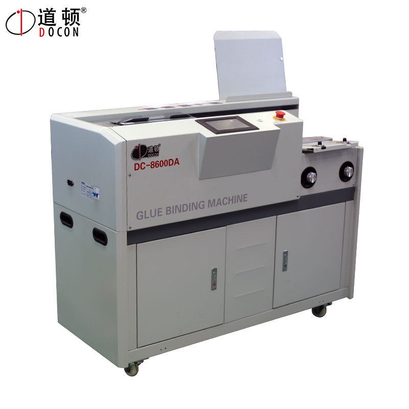 DC-8600DA  automatic hot melt glue book binding machine