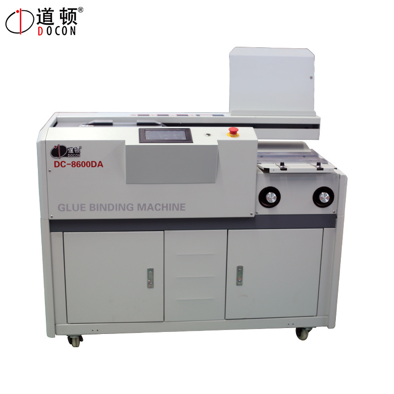 DC-8600DA  automatic hot melt glue book binding machine