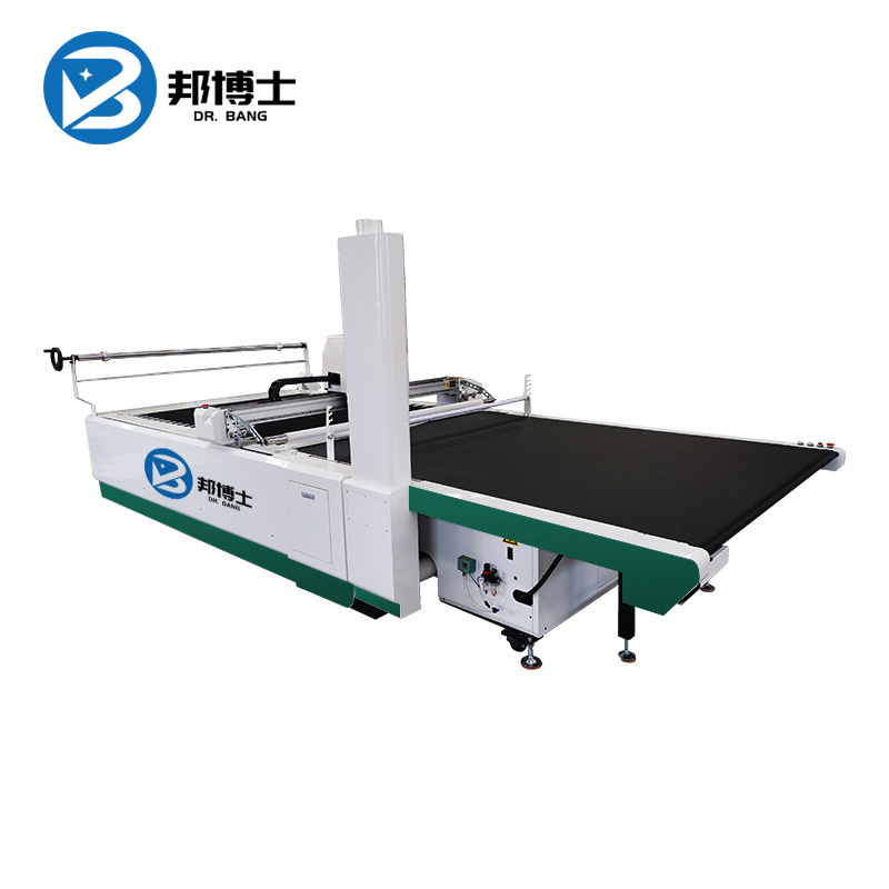 carpet making machine for wool carpet and office carpet flat working table PVC rubber knife cutting machine