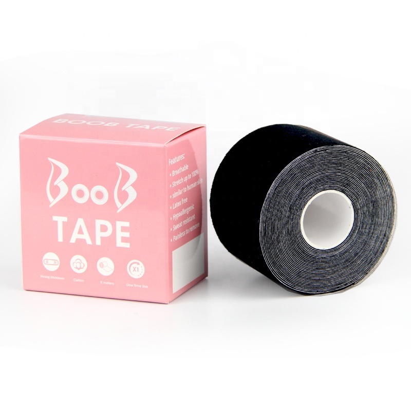 Sweatproof Push Up Adhesive Tape Medical Grade Waterproof Custom Boob Lift Tape