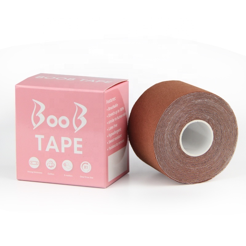 Sweatproof Push Up Adhesive Tape Medical Grade Waterproof Custom Boob Lift Tape