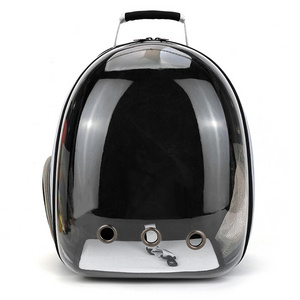 2024 Cat Backpack Transparent Capsule Airline Approved Bubble Pet Travel Carriers Small Dog Backpack Cat Bag