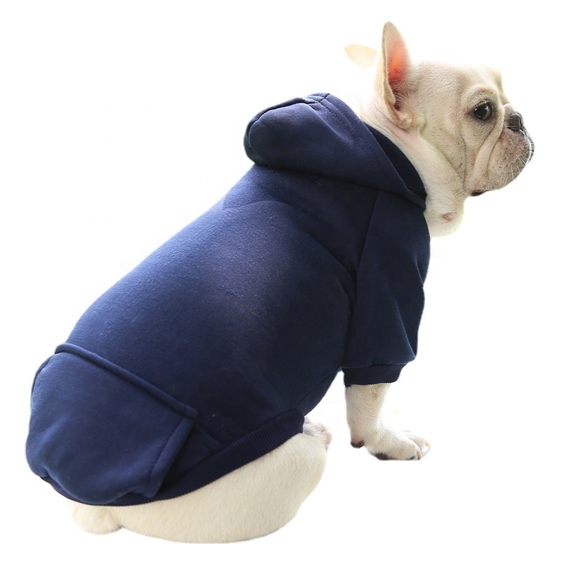 Wholesale Cheap Multicolor Soft Fleece Warm Pet Custom designer Hoodie Blank Diy Dog Pet Clothes