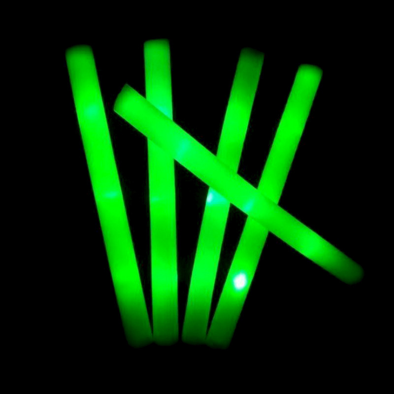 Custom Logo Led Flashing Effect Light up Foam Sticks LED Foam Glow Sticks Concert Light up Stick