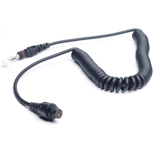 Microphone Cable for SM19A1 Speaker Microphone MD78X 78XG MD786 MD782 MD785 MD788 RD980 RD982 mobile radios