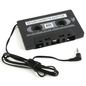 Wholesale portable 35mm Universal retro car audio cassete tape,3.5mm audio tape cassette/35mm aux adapter transmitter