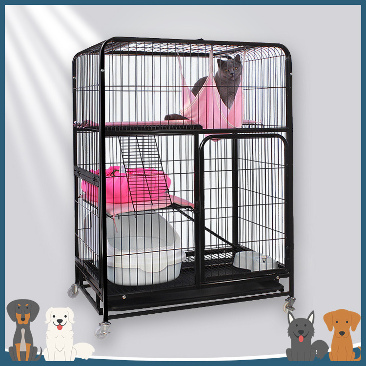 Strong Stainless Steel Folding Rabbit Cage Pet Cage From China