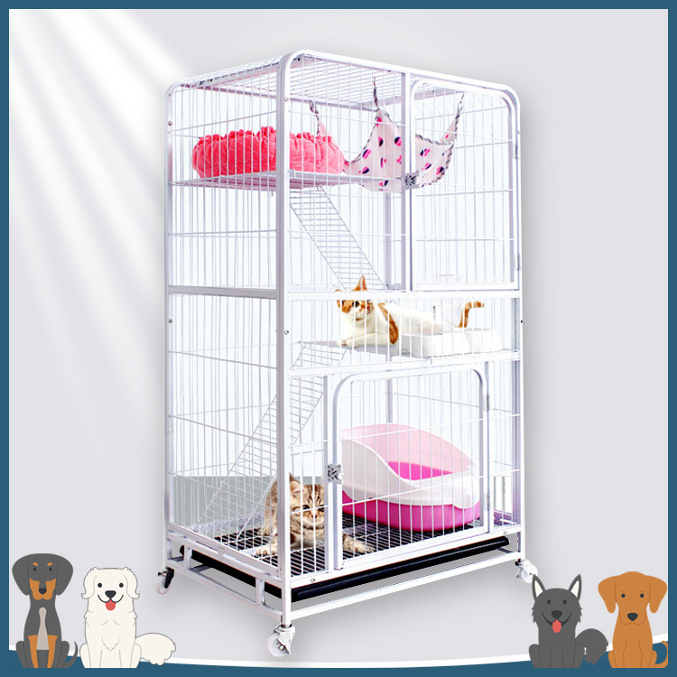 Strong Stainless Steel Folding Rabbit Cage Pet Cage From China