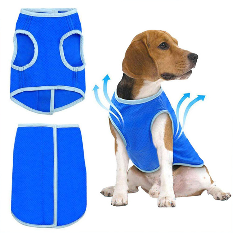 Selling Best New Design Dog Cooling Vest Jacket Comfortable Adjustable Cooling Coat Jacket Clothes For Small Dogs And Cats