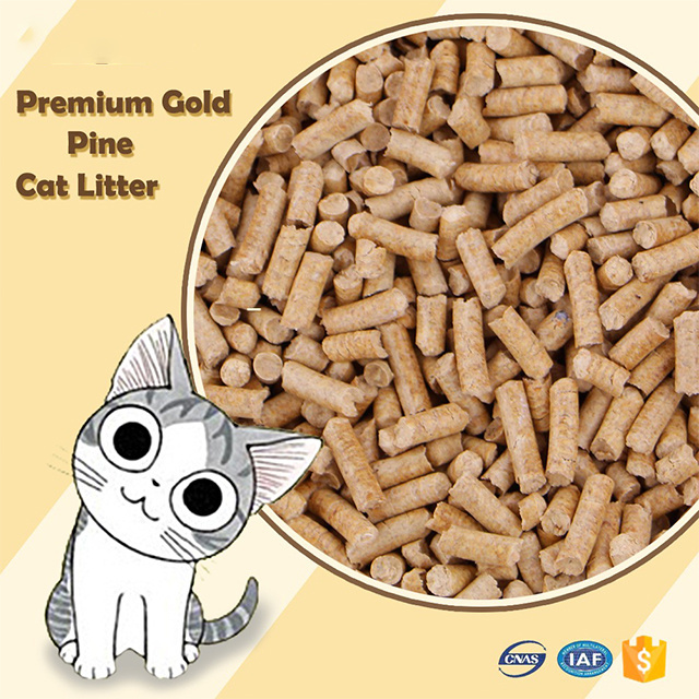 Factory Pine Cat Litter Wholesale Big Bag Mixed Cat Sand Cat House Dust-Free Water Absorption Deodorization With Easy Cleaning