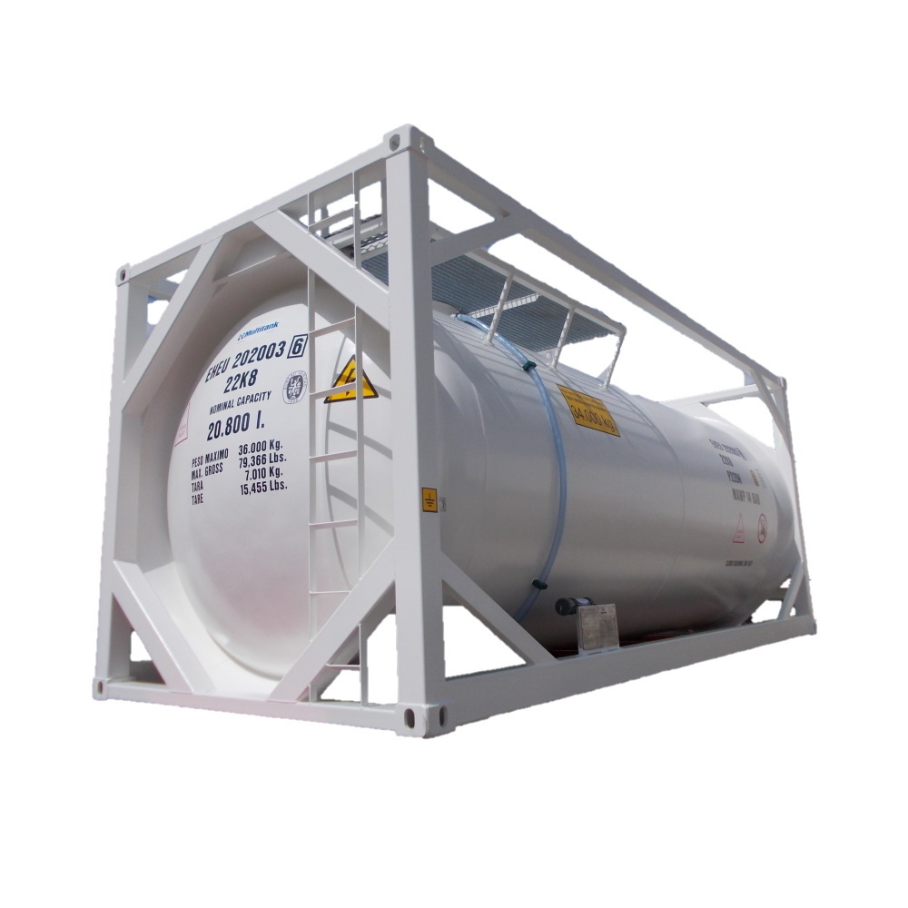 20 feet 40 feet compete price iso petrol tank fuel storage container iso Tank Containers Price