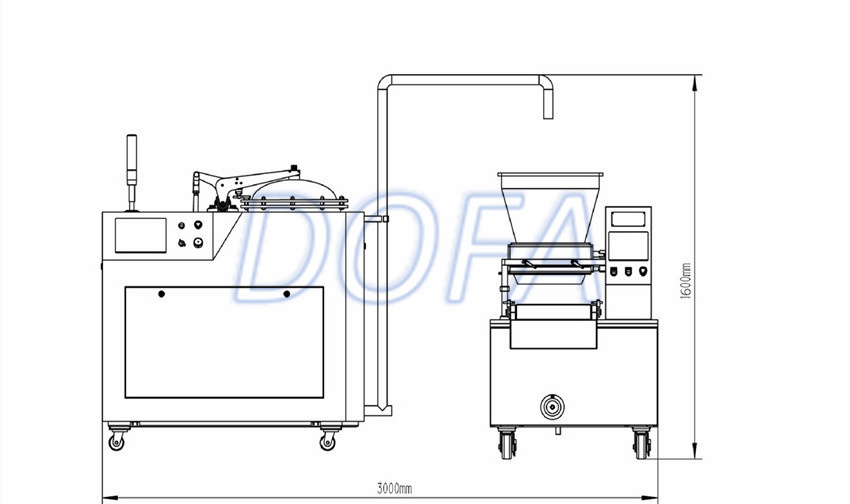 Continues Aerating Machine Cake Aerating Mixer Marshmallow Industrial Full Automatic Whipping Cream Machine