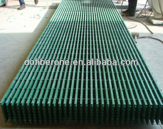 FRP fiberglass pultruded grating I-bar 25mm 60% open rate