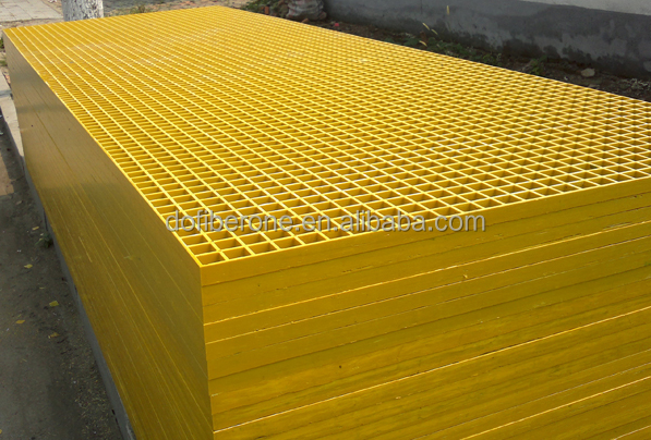 USA standard Fiberglass Plastic Grating 4x8 FRP Sheets