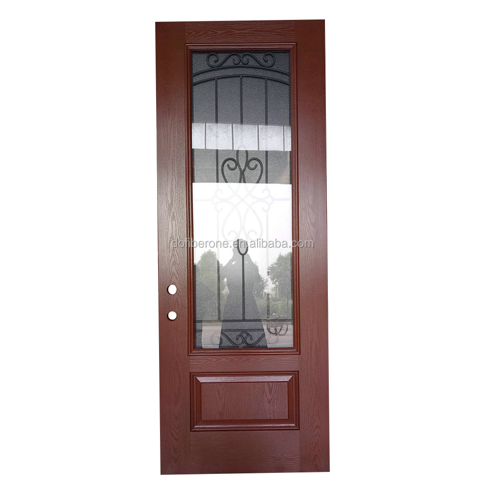 Shanghai Dofiberone fiberglass composites US wrought iron grille door